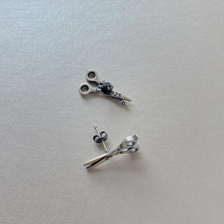 Scissors Stud Earrings