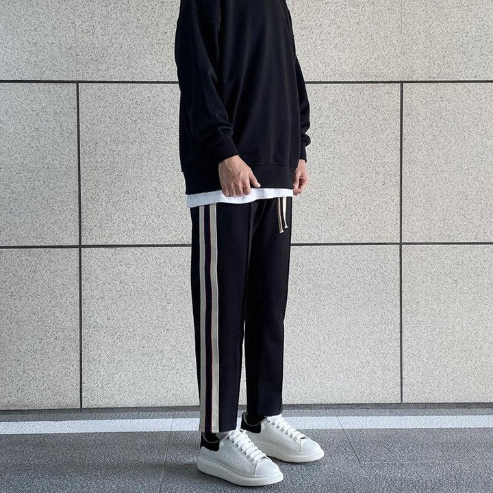 Side Ribbon Stripe Sport Pants