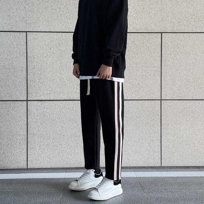 Side Ribbon Stripe Sport Pants