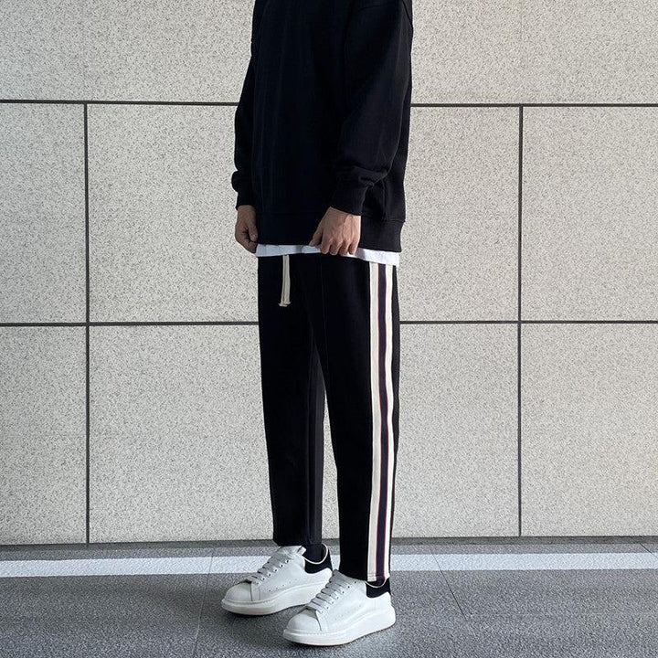Side Ribbon Stripe Sport Pants