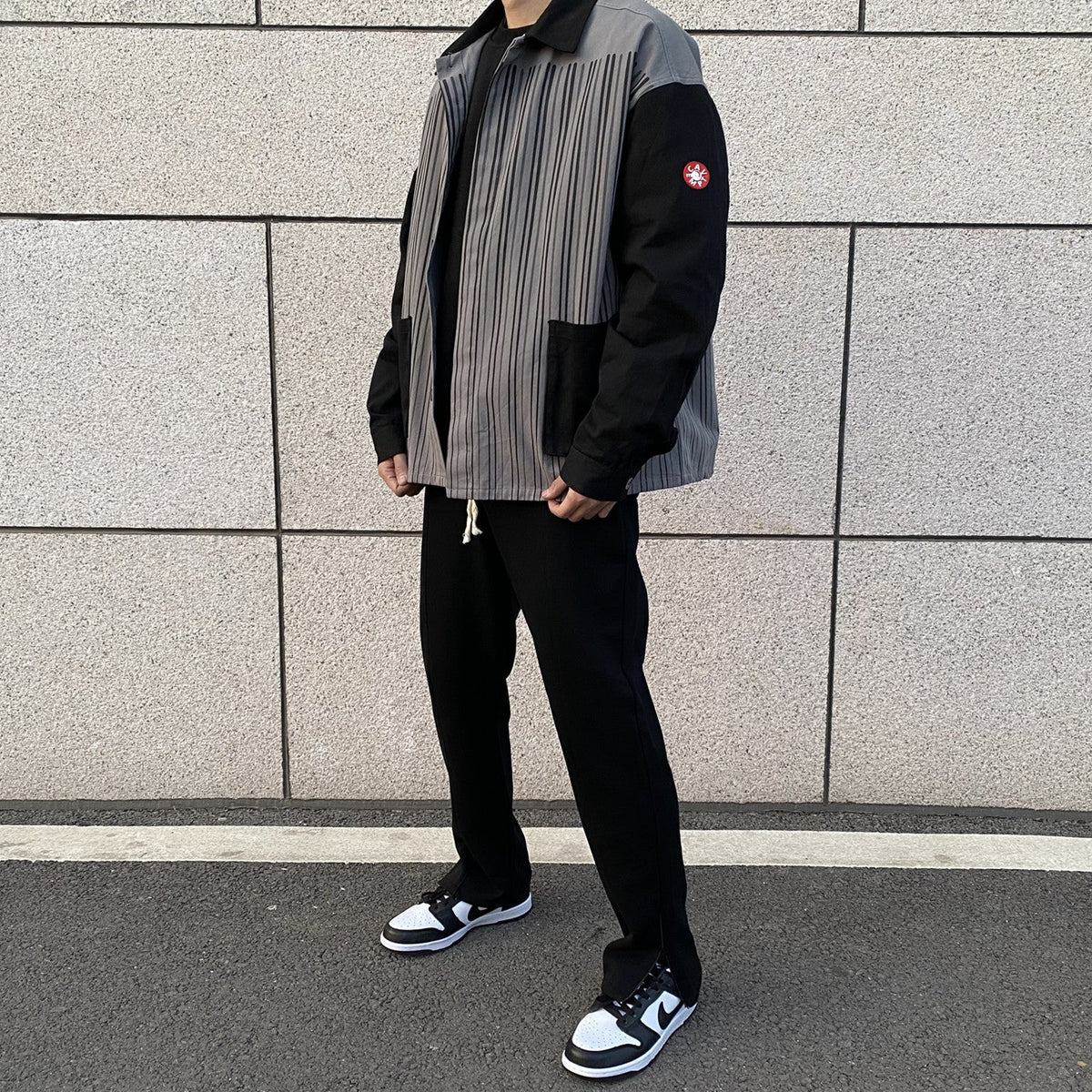 Side Zipper Slim Sports Pants