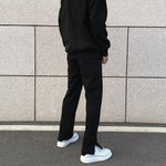 Side Zipper Slim Sports Pants