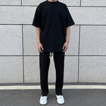 Side Zipper Slim Sports Pants