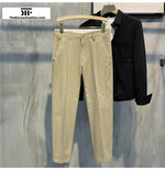 Silk Cotton Drape Casual Pants