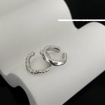 Silver Earring Clip
