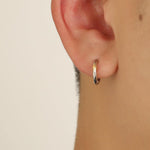 Silver Hoop Earrings