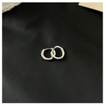 Silver Hoop Earrings