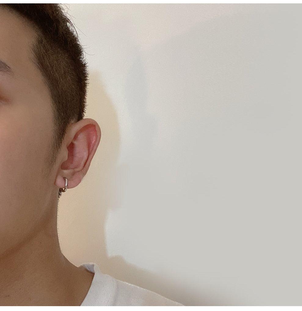 Silver Hoop Earrings