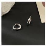 Silver Hoop Earrings