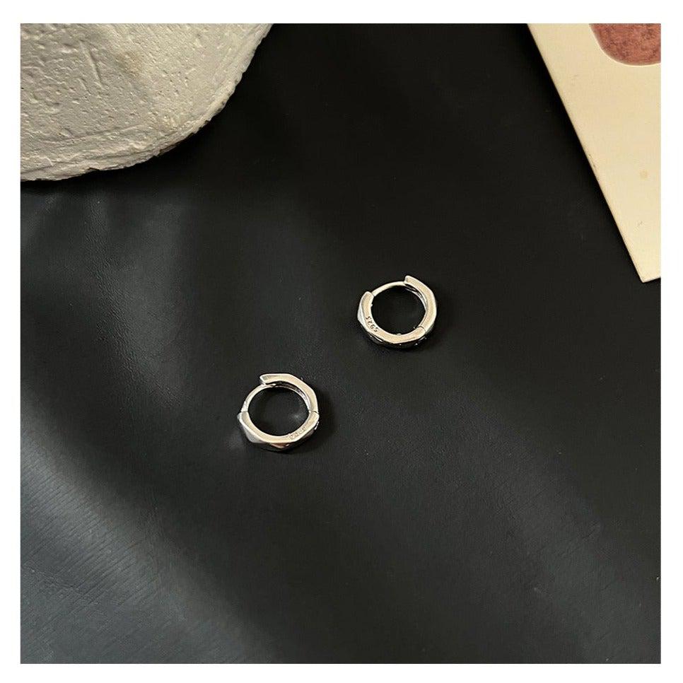 Silver Hoop Earrings
