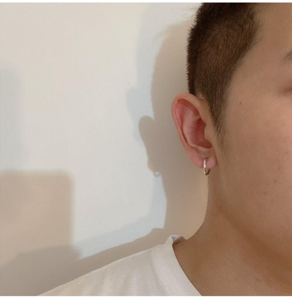 Silver Hoop Earrings