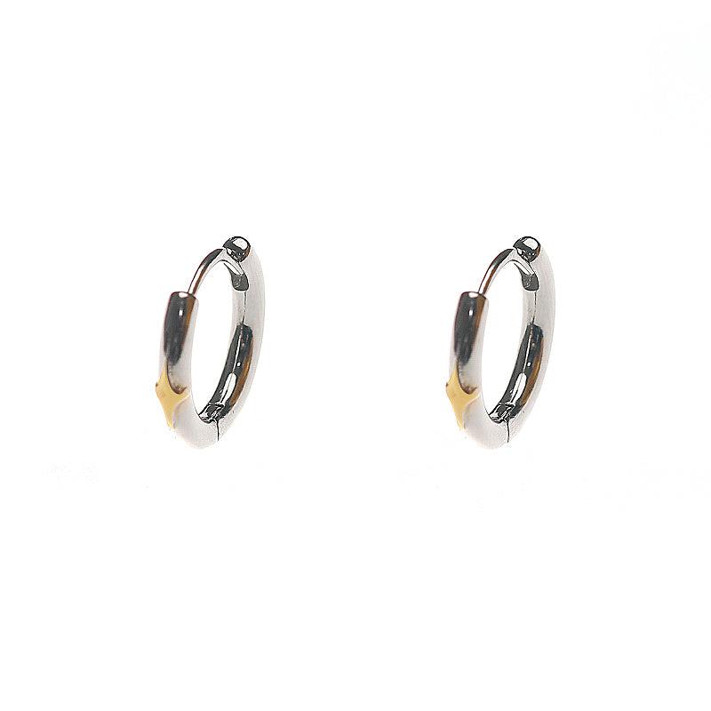 Silver Hoop Earrings