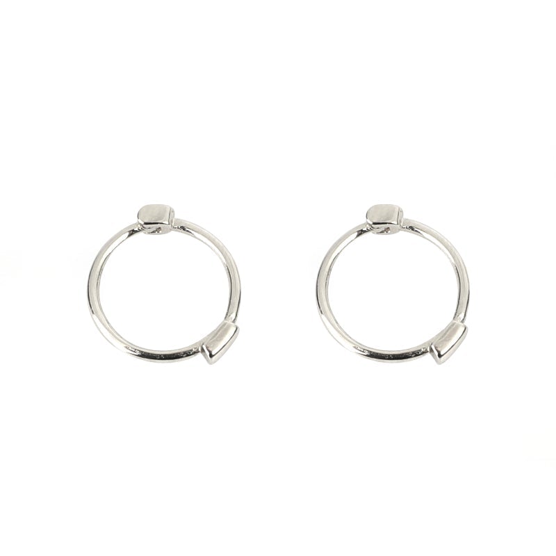 Silver Hoop Earrings