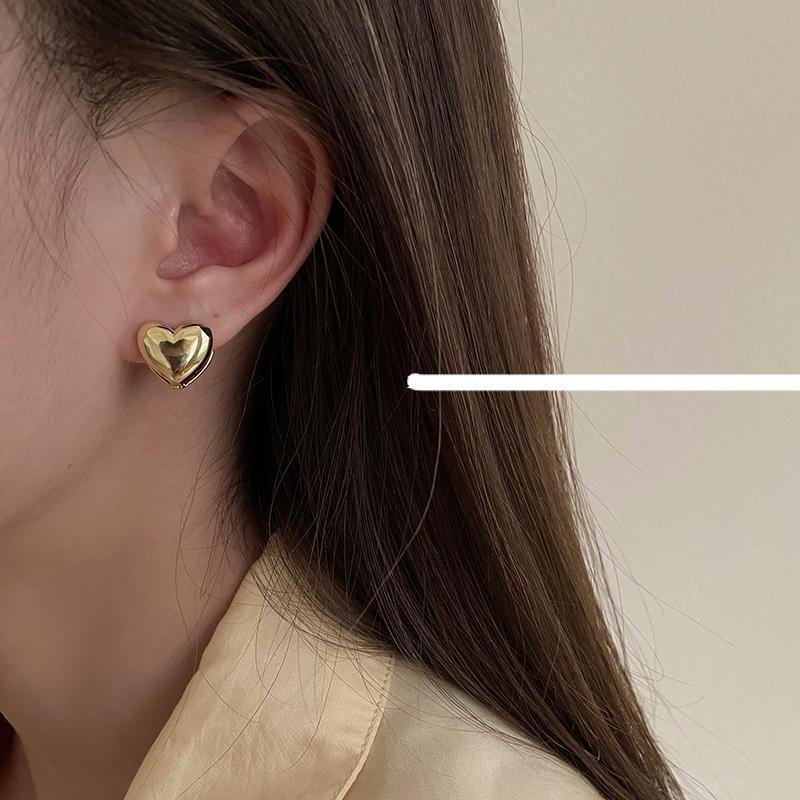 Silver Love Earrings