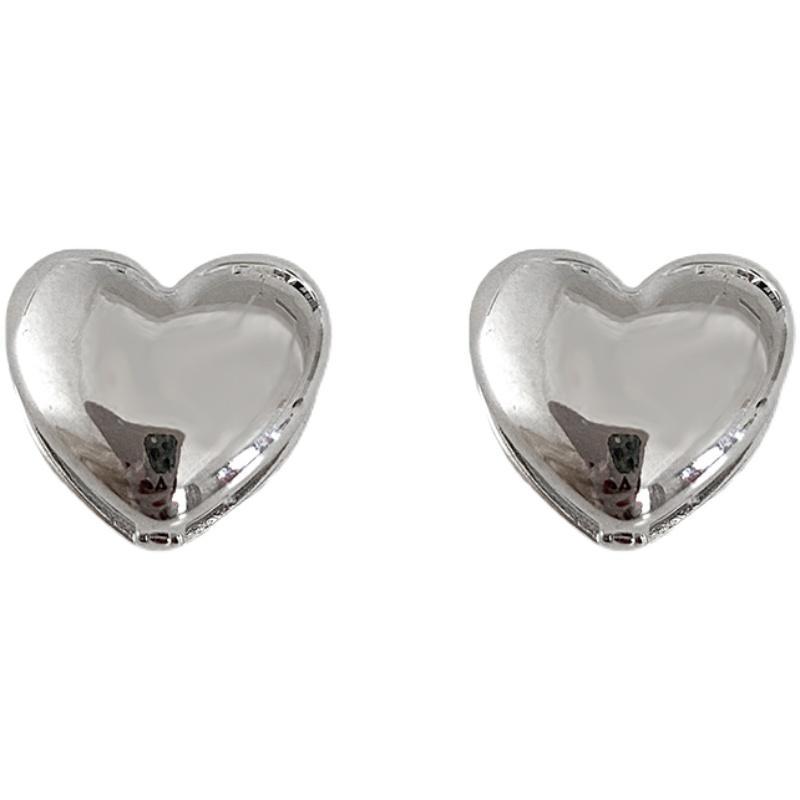 Silver Love Earrings