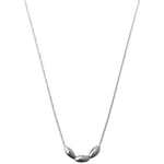 Silver Metal Beads Necklace Set