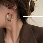 Simple Hoop Earrings