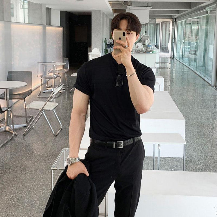 Slim Fit Basic Tee
