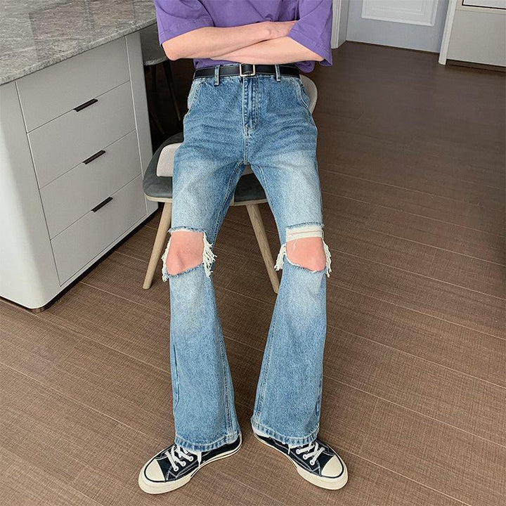 Slim Fit Ripped Jeans