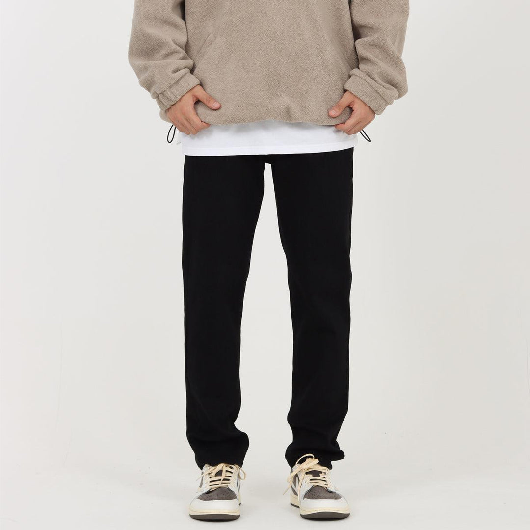 Slim Washed Straight Jeans