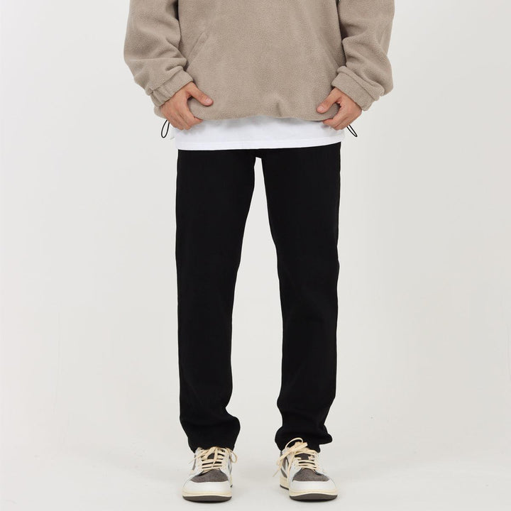 Slim Washed Straight Jeans
