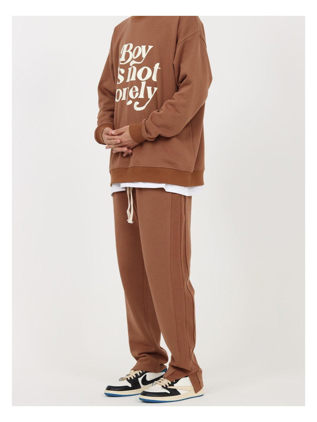 Slit Casual Sports Pants