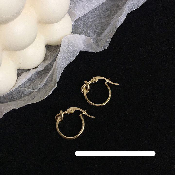 Small Circle Earrings