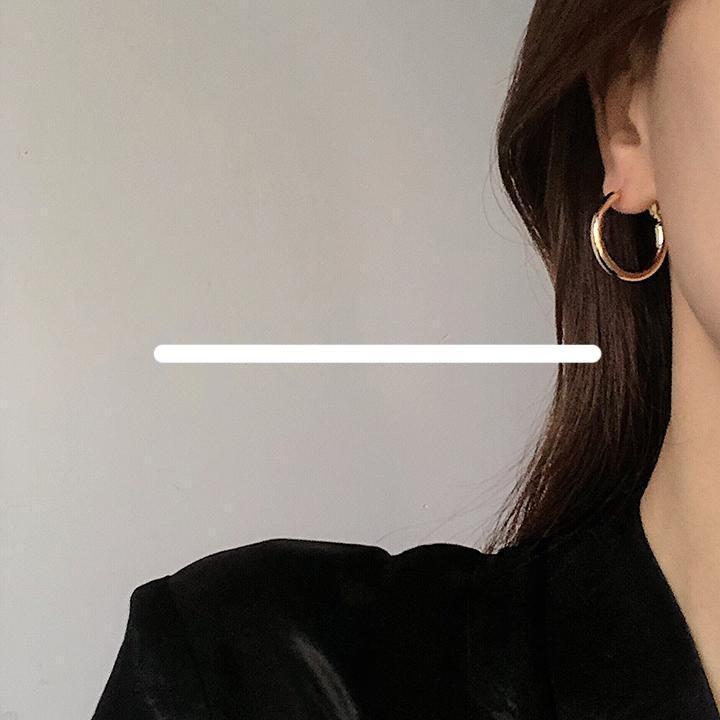 Small Circle Earrings