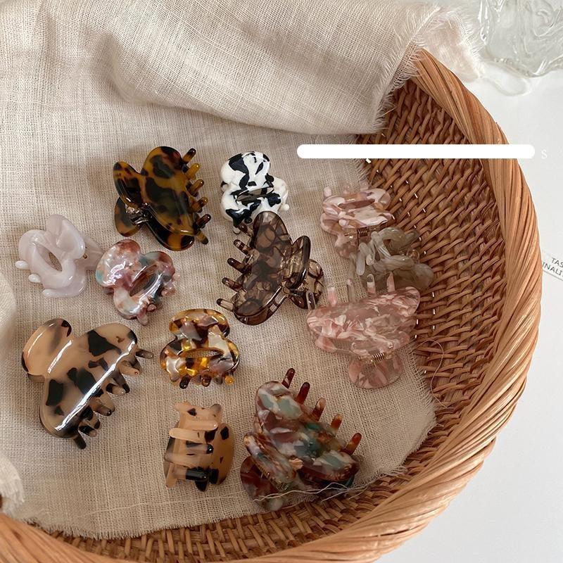 Small Color Leopard Pattern Hairpin