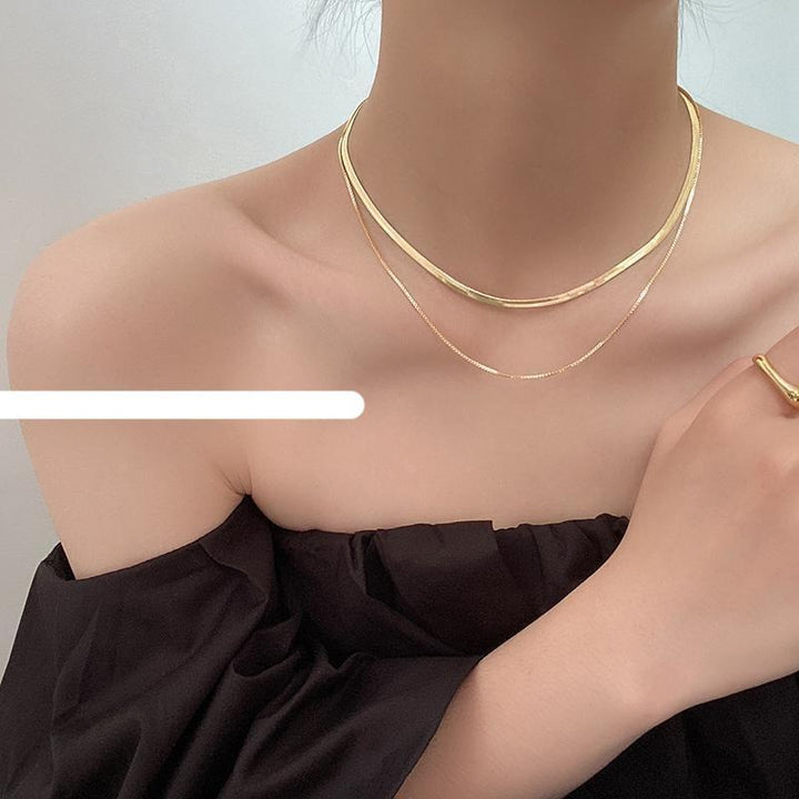 Snake Bone Necklace