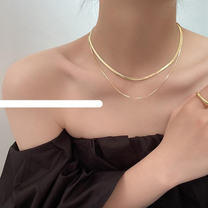 Snake Bone Necklace