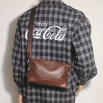 Soft Faux Leather Shoulder Bag