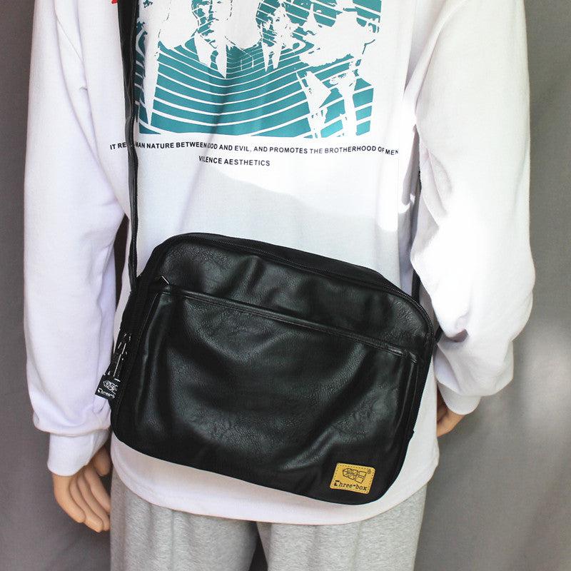 Soft Leather Messenger Bag