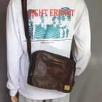 Soft Leather Messenger Bag
