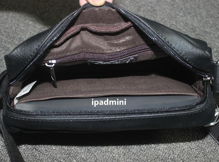 Soft Leather Messenger Bag