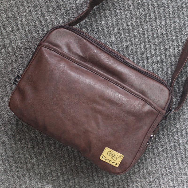 Soft Leather Messenger Bag