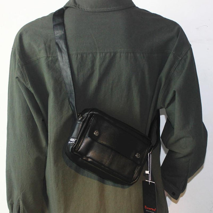 Soft Leather Messenger Bag