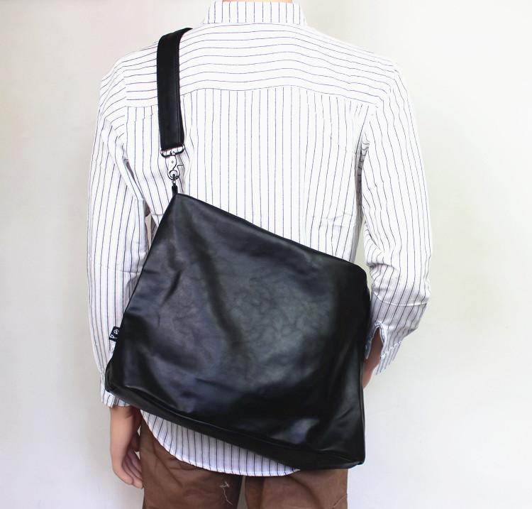 Soft Leather Messenger Bag