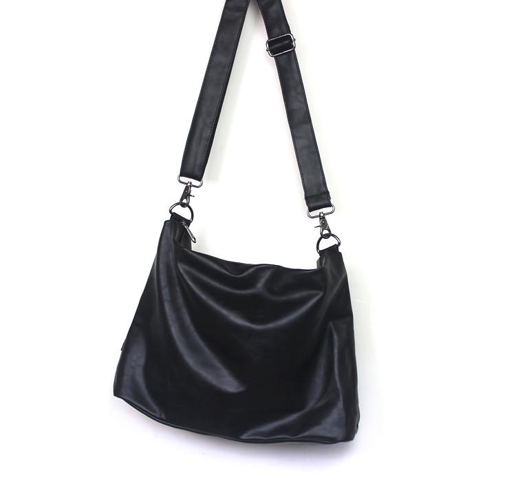 Soft Leather Messenger Bag