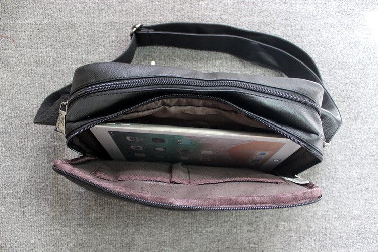 Soft Leather Messenger Bag