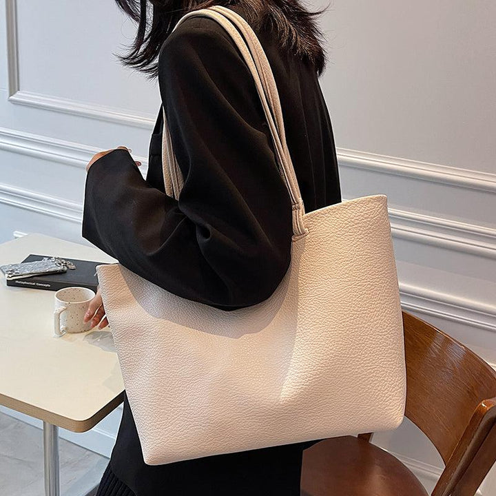 Soft Leather Tote Bag