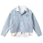 Spring Contrast Color Double-Side Jacket