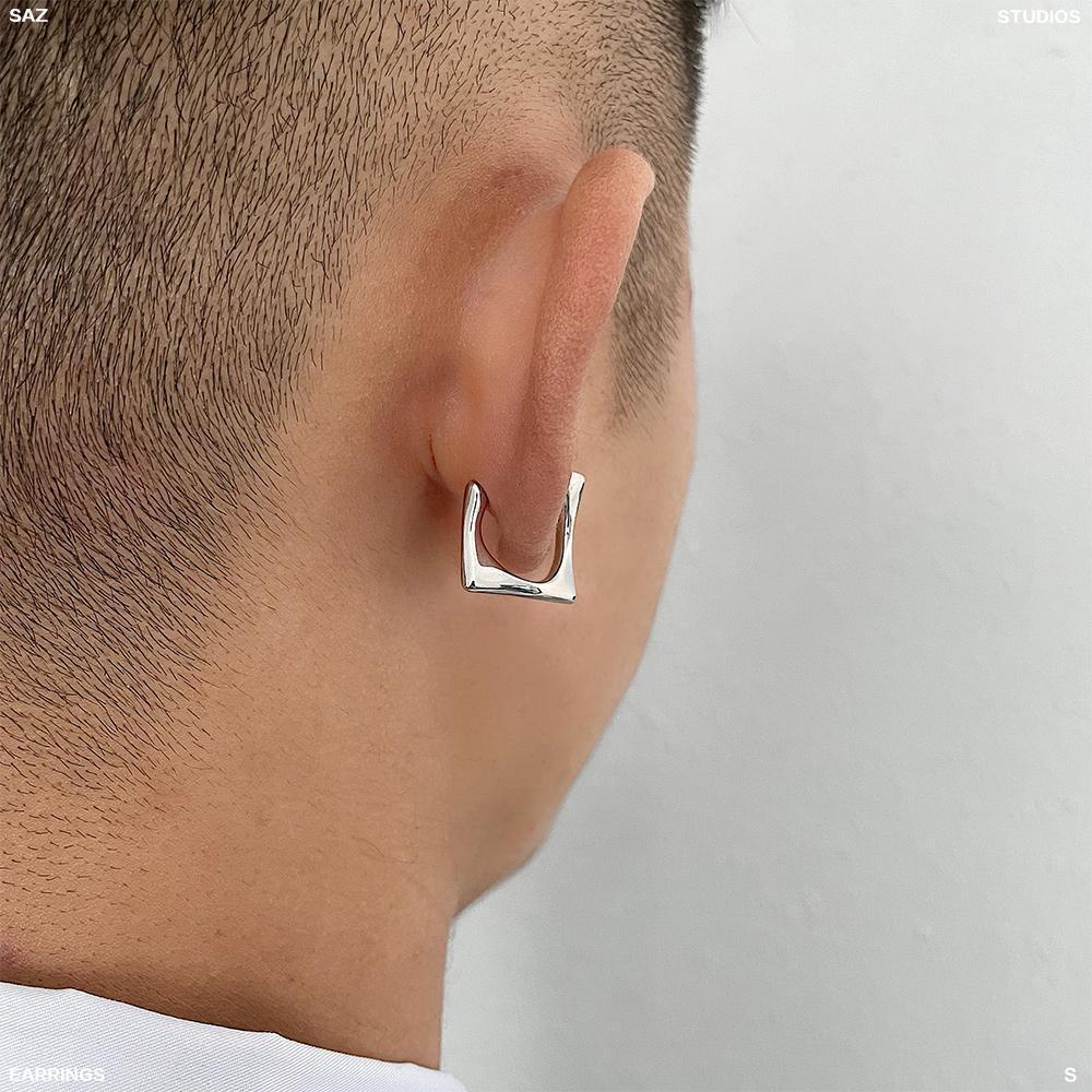 Square Earring Clip