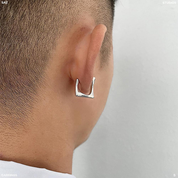 Square Earring Clip