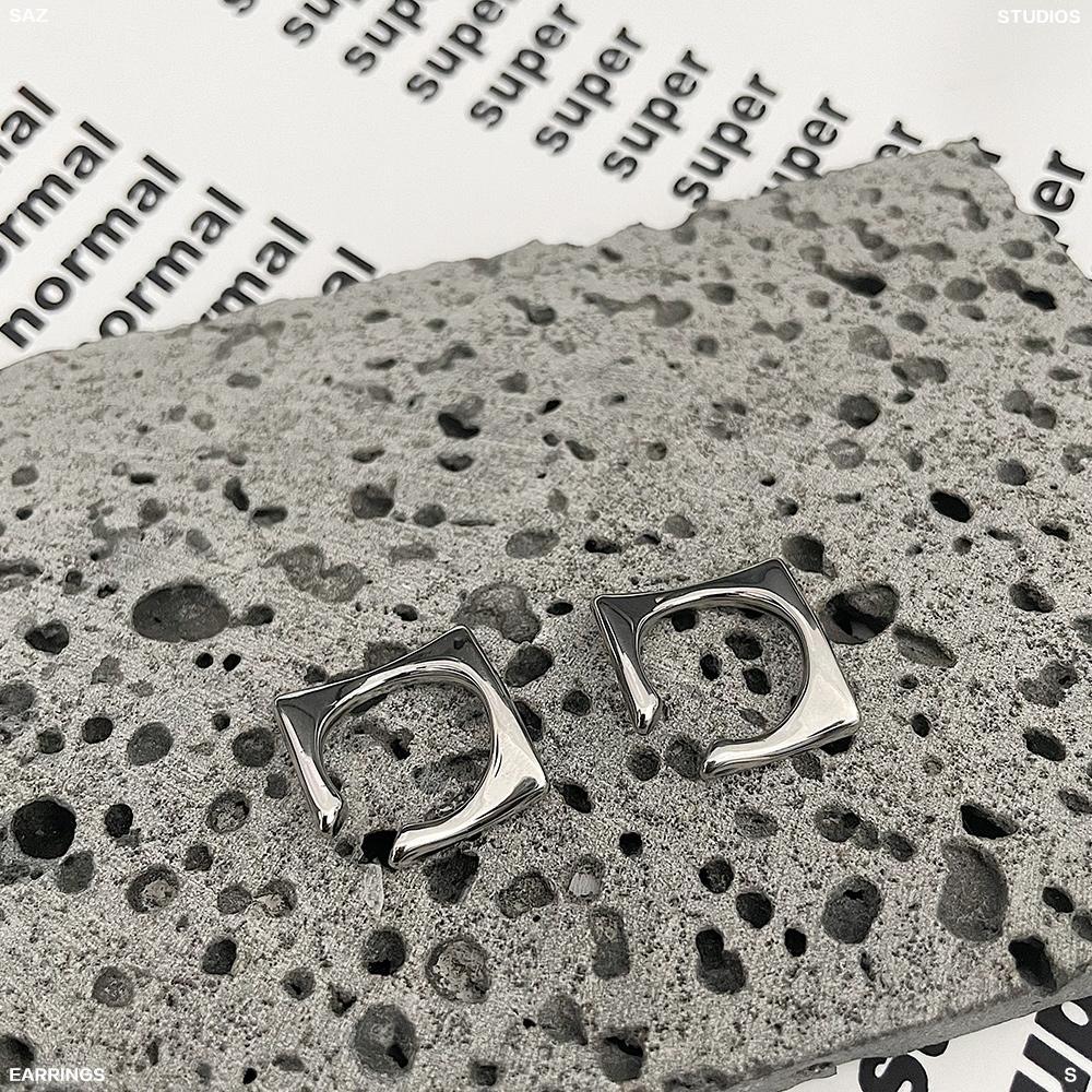 Square Earring Clip