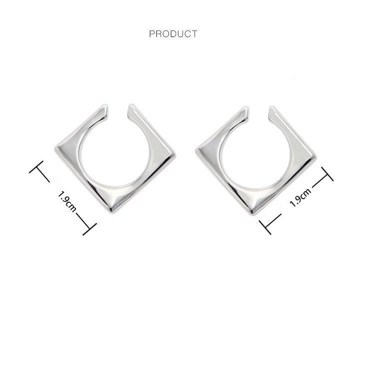 Square Earring Clip