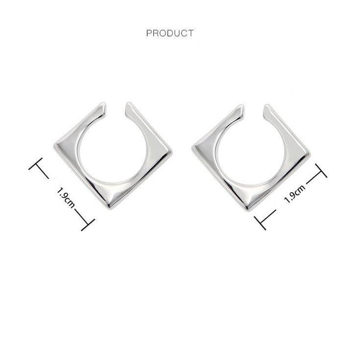 Square Earring Clip
