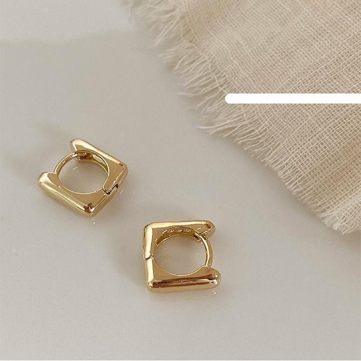 Square Fashion Ear Buckles