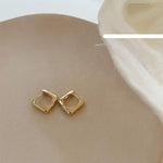 Square Fashion Ear Buckles
