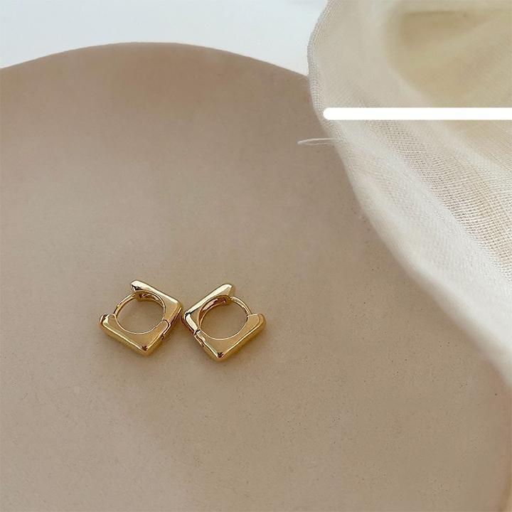 Square Fashion Ear Buckles
